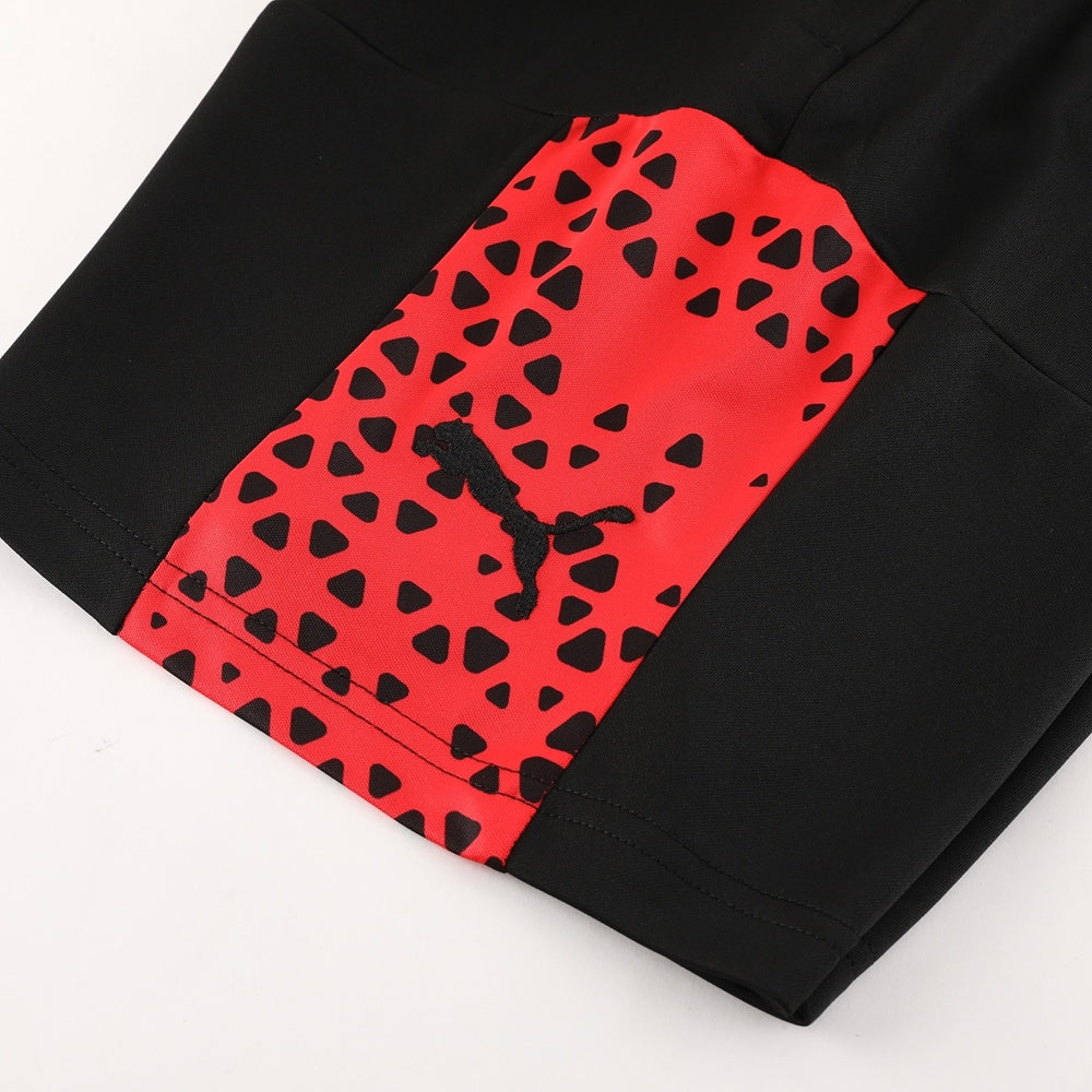 PD02 red shorts suit S-2XL