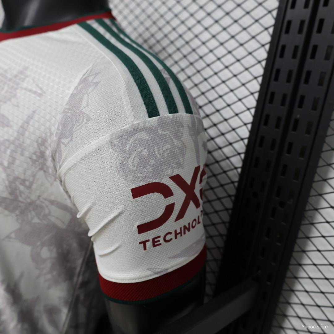 Player Version 26/27 Manchester United Away Grey White Rose Special Edition Jersey