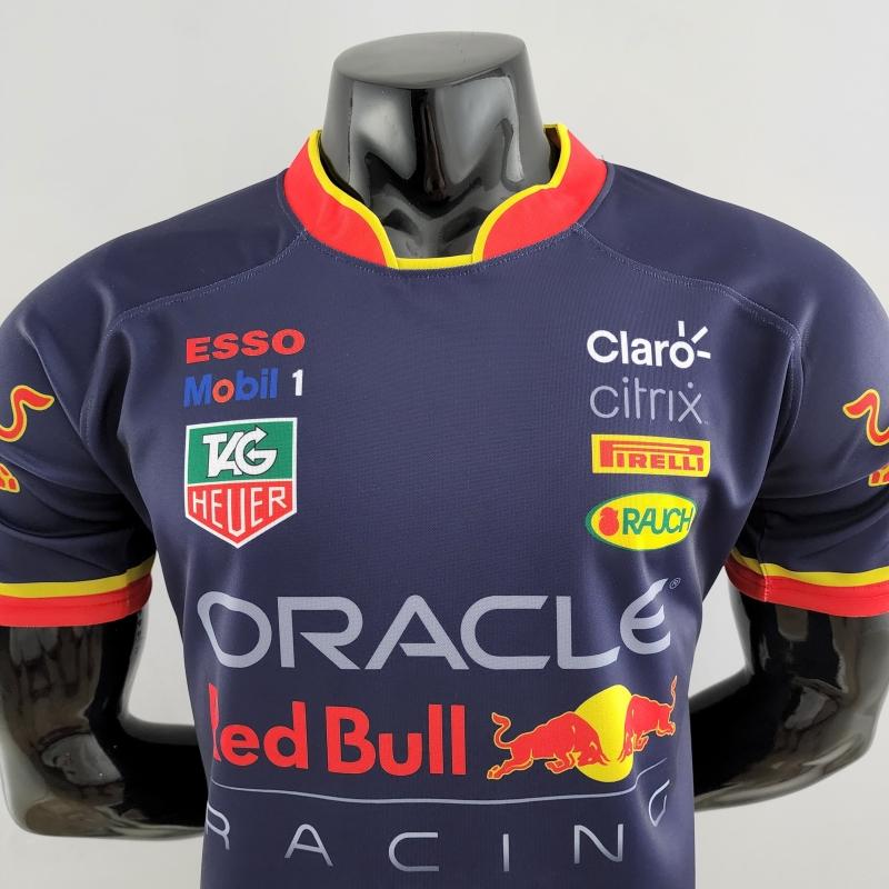 2022 F1 Ferrari Polo Navy #0003