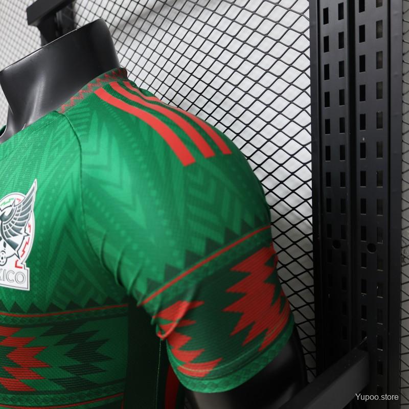 Player Version 2026 Mexico Green Special Edition Home Jersey