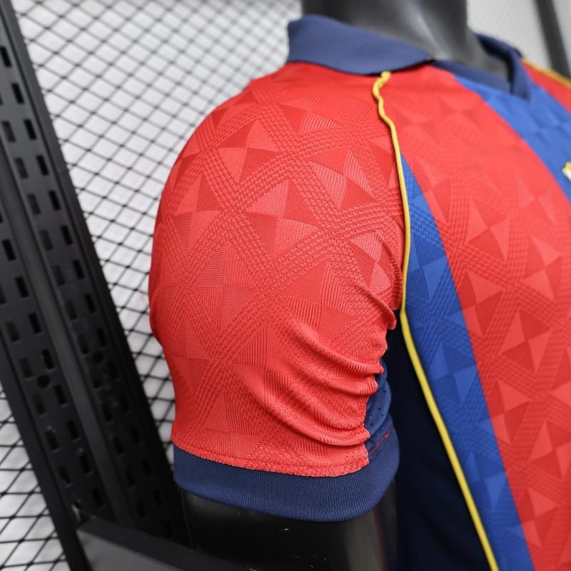 Player Version 26/27 FC Barcelona Home Red Blue Stripe Jersey