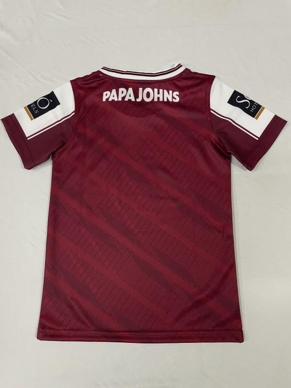 25/26 Kids Galway GAA Maroon with White Stripes Jersey