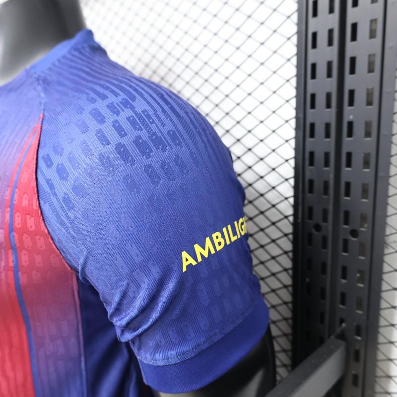 Player Version 25/26 FC Barcelona Royal Blue & Garnet Red Special Edition Jersey