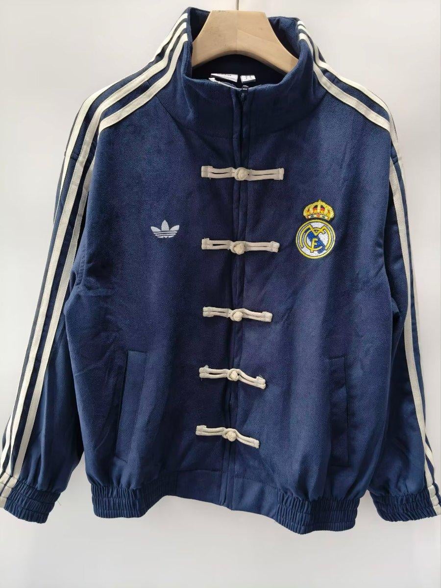 26/27 Real Madrid x Adidas New Year Limited Edition Navy Track Jacket