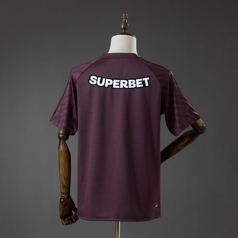 26/27 Sao Paulo Goalkeeper Jersey - Deep Burgundy