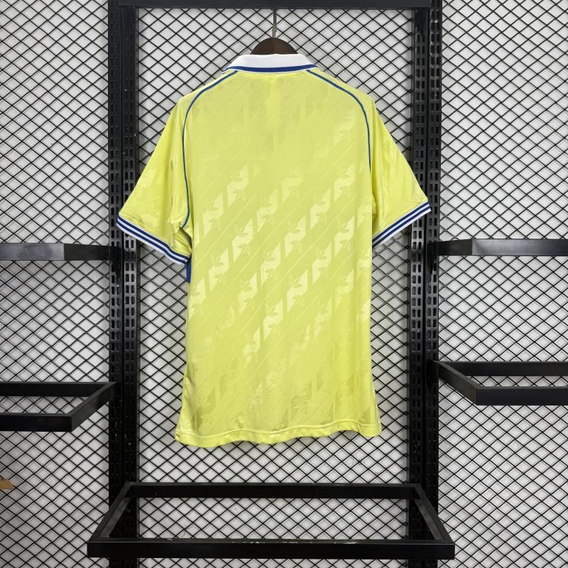 Player Version 25/26 Club América Adidas Originals Retro Reissue Home Yellow Blue Jersey