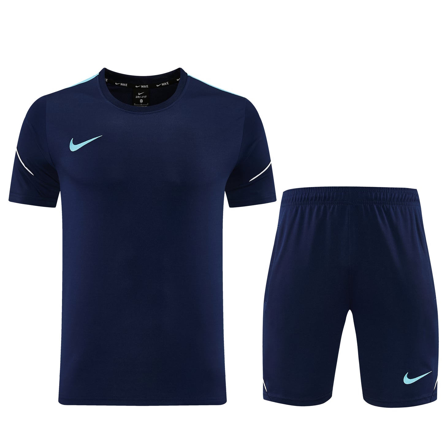 ND10 sapphire blue shorts suit S-2XL