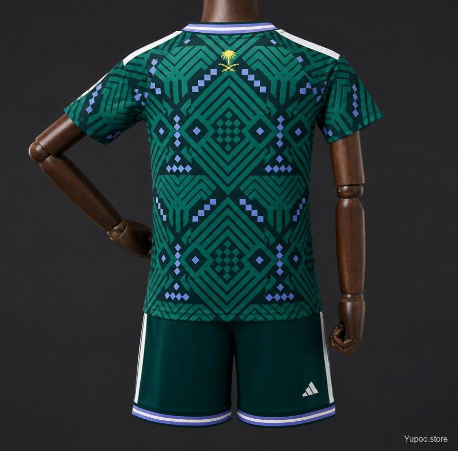 2026 Kids Saudi Arabia Home Jersey