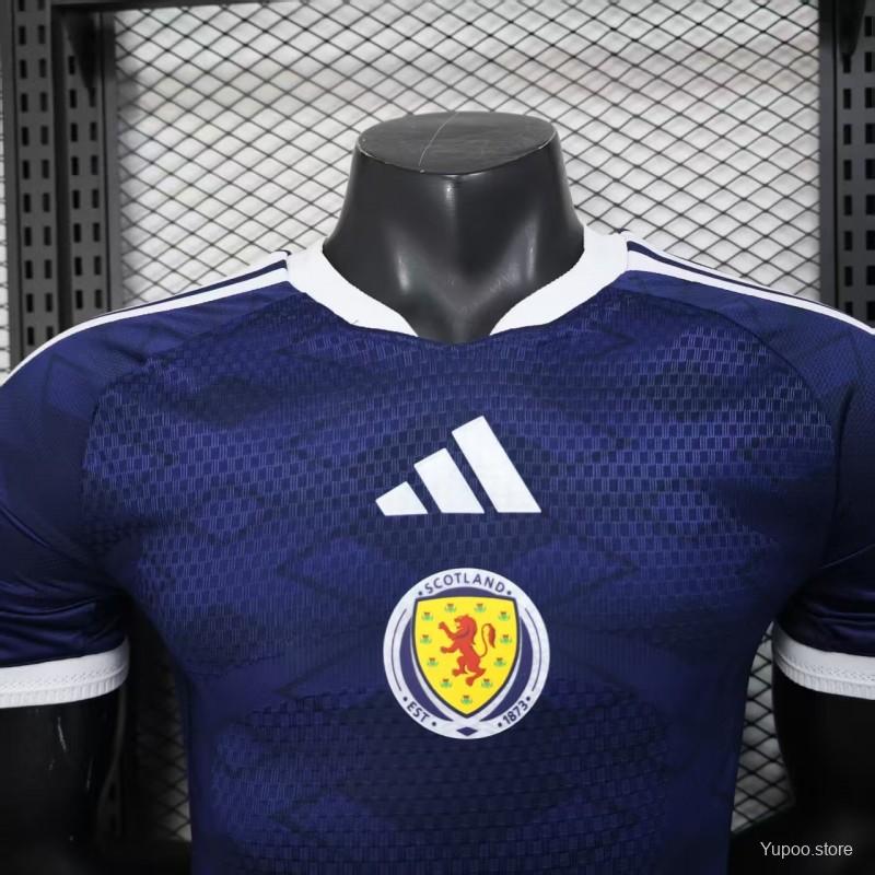 2026 Player Version Scotland Home Navy Blue Jersey