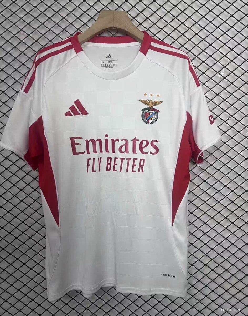 25/26 Benfica Third WHITE Jersey