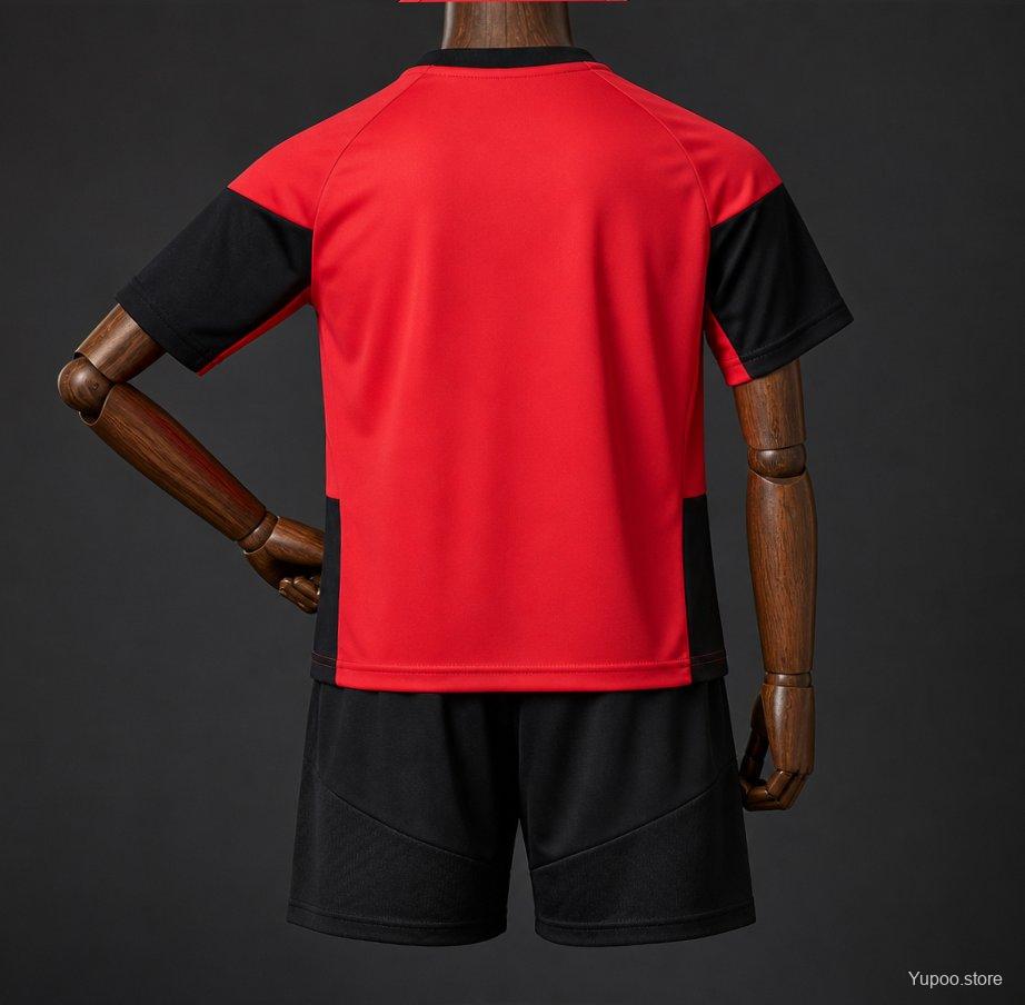 26/27 Kids Manchester United Training Red Jersey