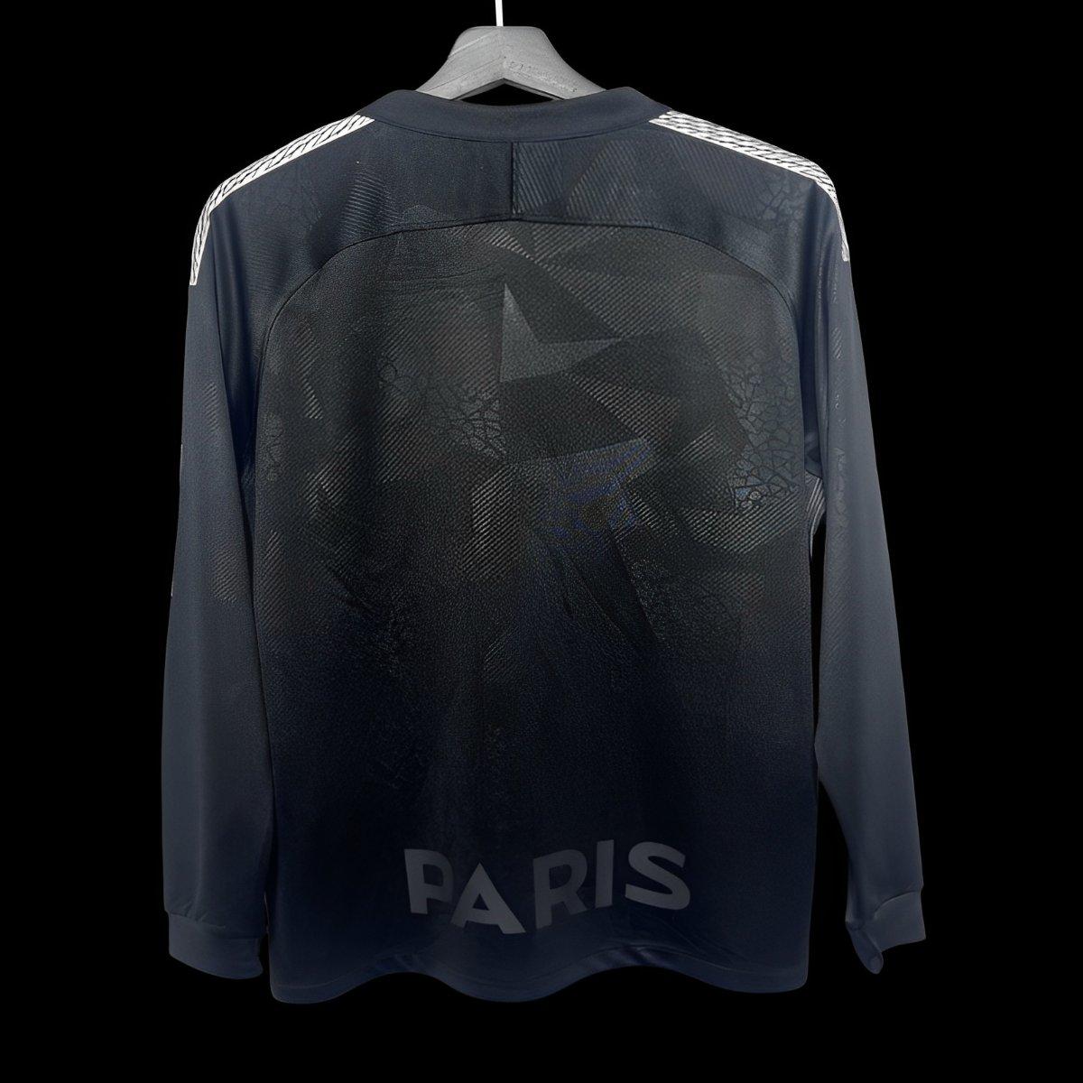 Retro 17/18 PSG Third Long Sleeve Jersey