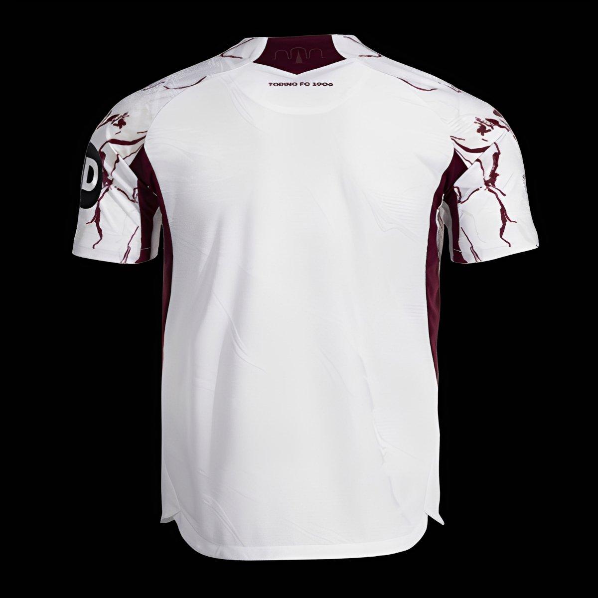 25/26 Torino Away White Jersey
