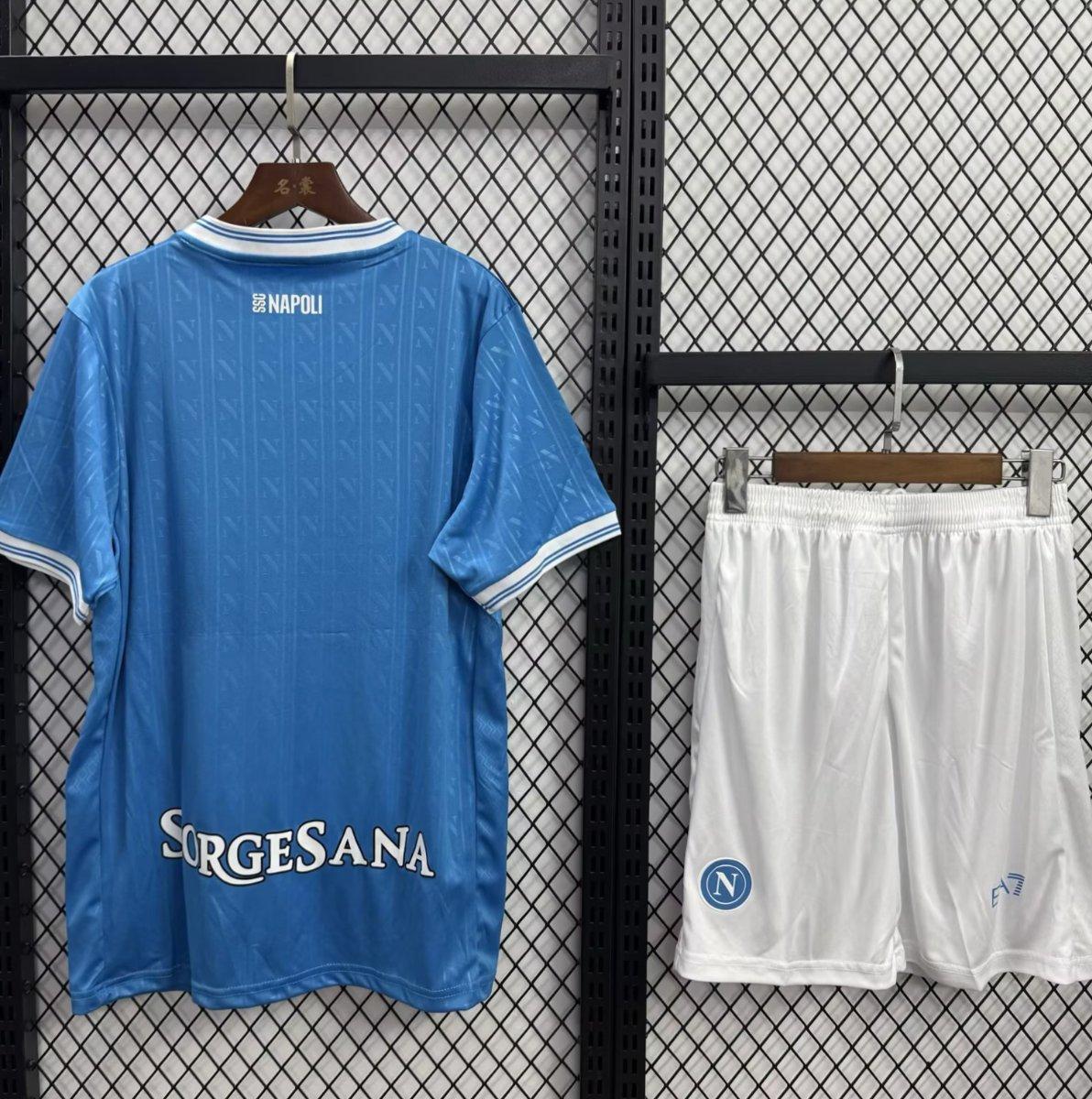 25/26 Kids Napoli Home Jersey