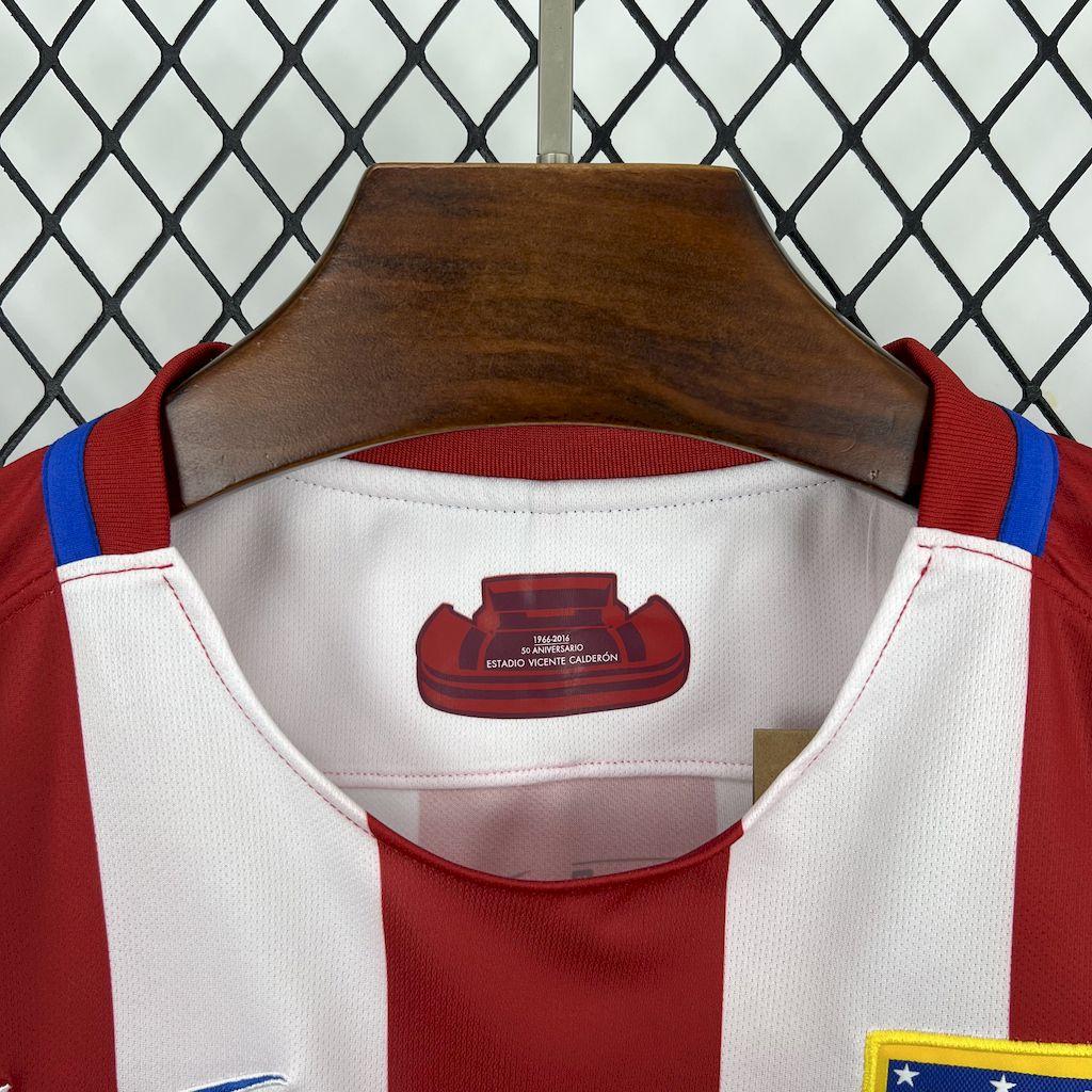 Retro 2016/17 Atletico Madrid Home Jersey