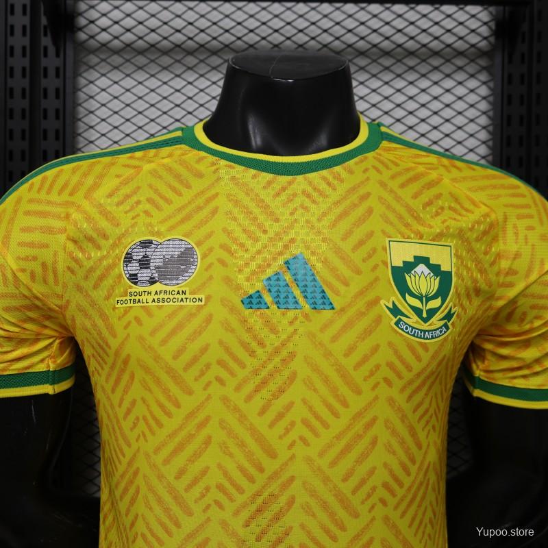 Player Version 26/27 South Africa Yellow & Green Home Jersey (Adidas)
