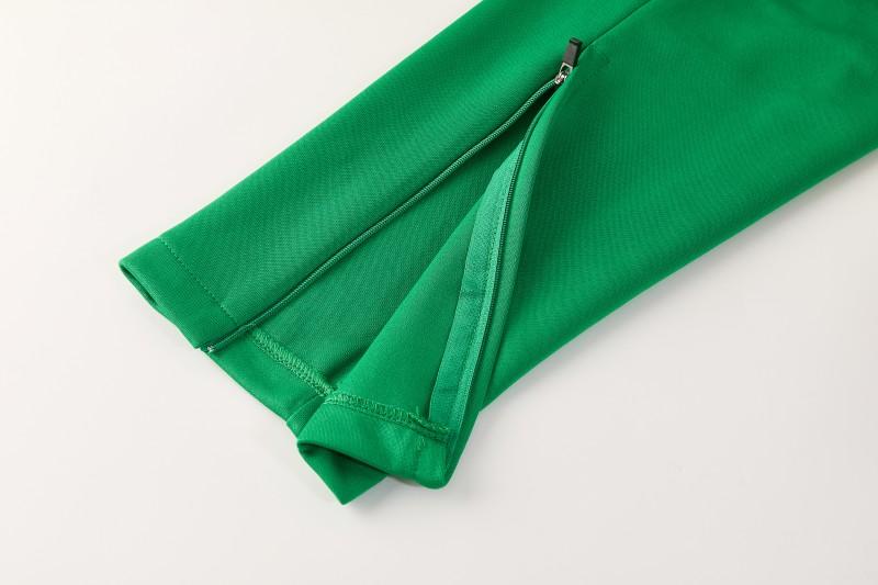 2026/27 Mexico Green & Red Retro Full Zipper Jacket Tracksuit + Long Pants (Adidas Originals)