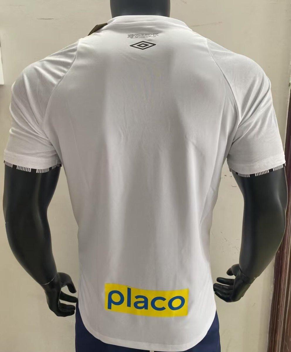 25/26 Santos Home Jersey With Full Sponsors