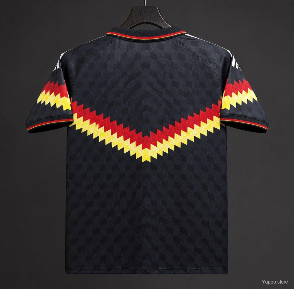 2026 Germany Special Edition Black 1990s Vintage Style Concept Jersey
