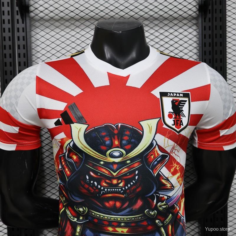 Player Version 2026 Japan White "Samurai + Rising Sun" Special Edition Jersey