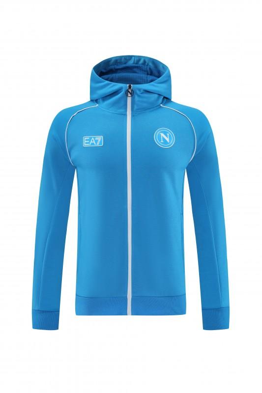 25/26 Napoli Sky Blue Full zipper Jacket Tracksuit+ long pants