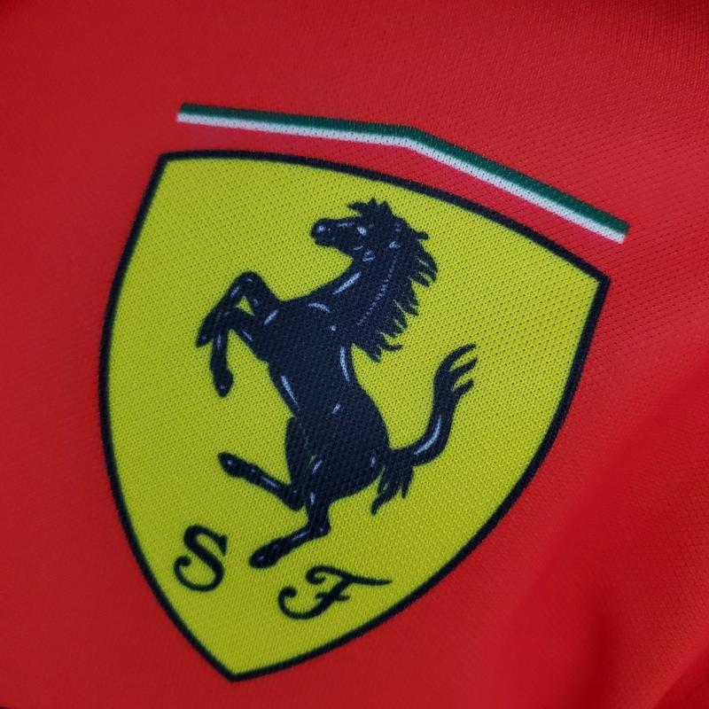 New F1 Formula One; Ferrari Racing Suit Polo Red