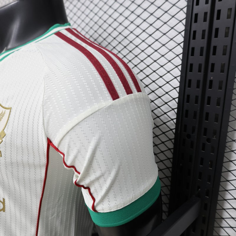 Player Version 26/27 Liverpool FC Off-White with Gold Crest Special Edition Away Jersey