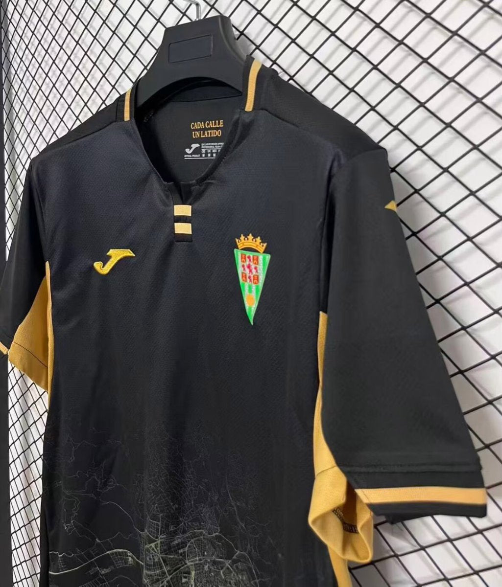26/27 Cordoba CF Away Black Jersey