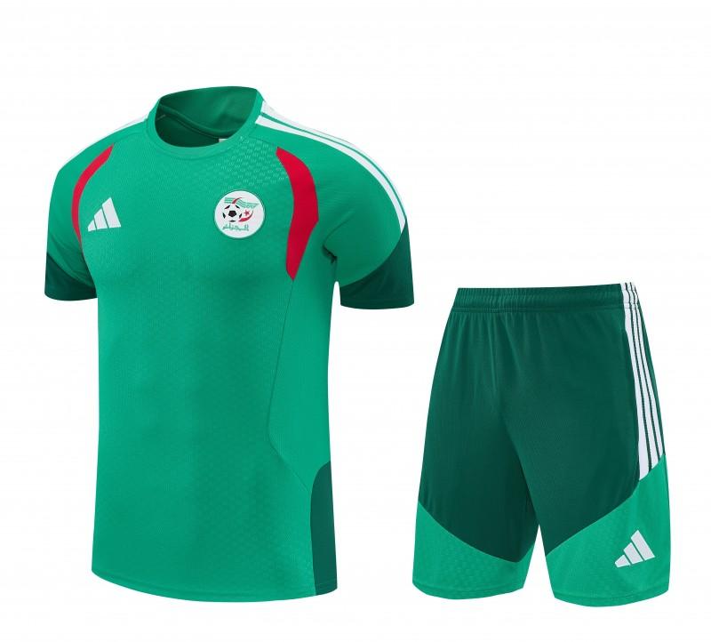 26/27 Algeria Green Short Sleeve+Soccer Shorts