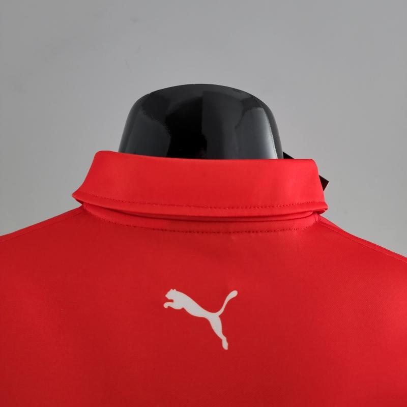 2022 F1 Ferrari Red Polos #0005