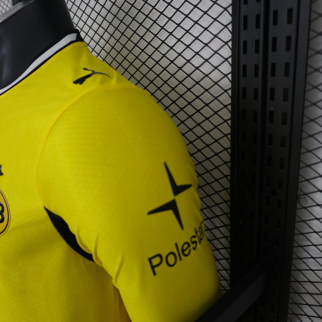 Player Version 26/27 Borussia Dortmund Yellow Home Long Sleeve Jersey