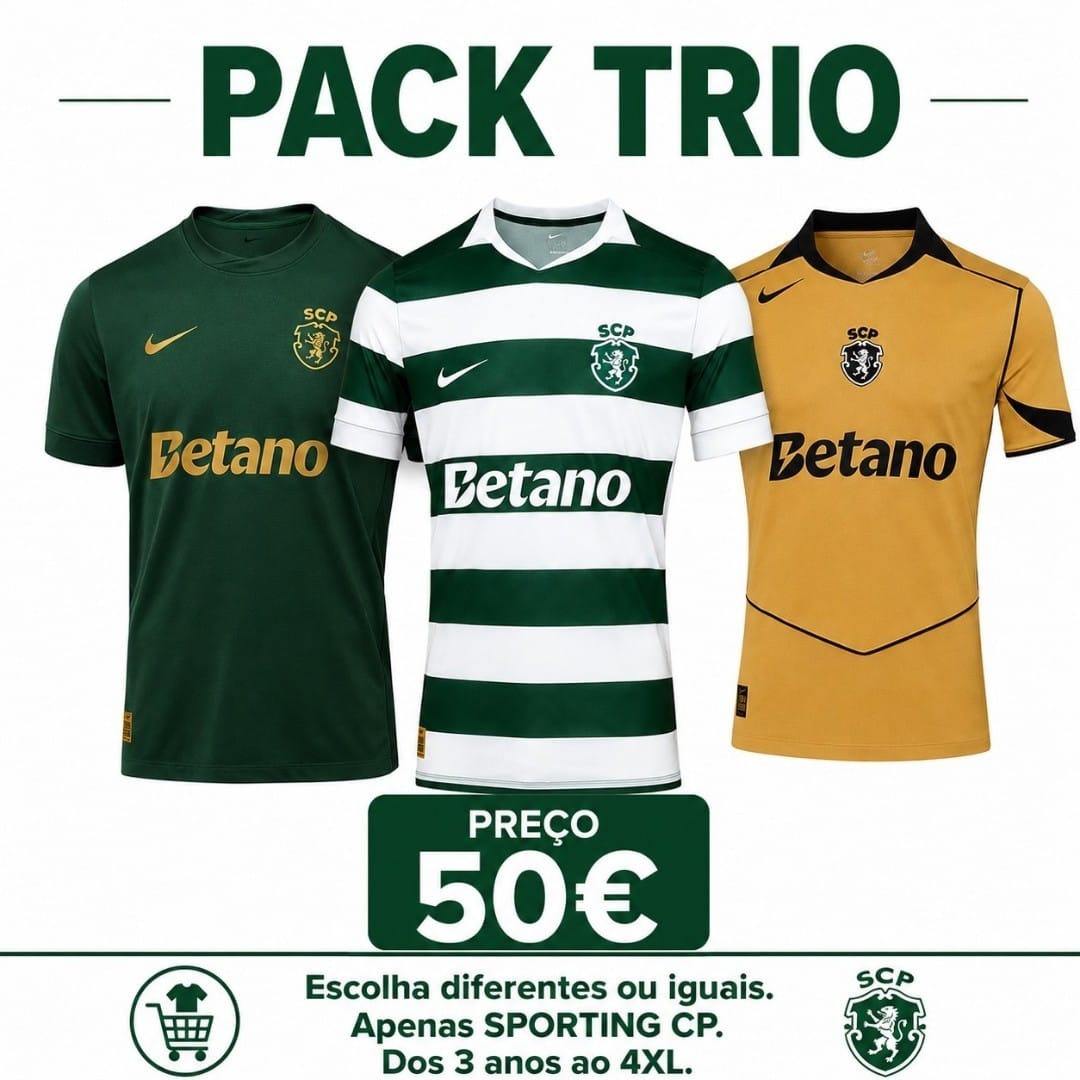Pack Trio Sporting CP