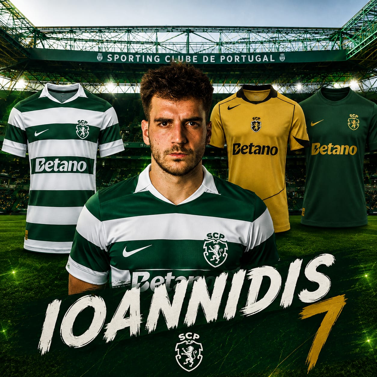 Camisola Personalizada IOANNIDIS 7 - LER DESCRIÇÃO