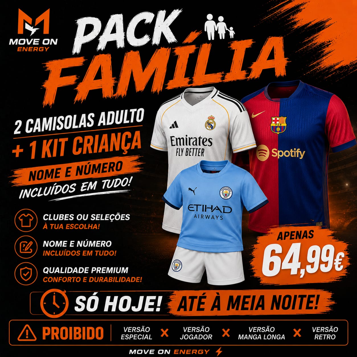 Pack Família = 64,99€ (Ler descrição)