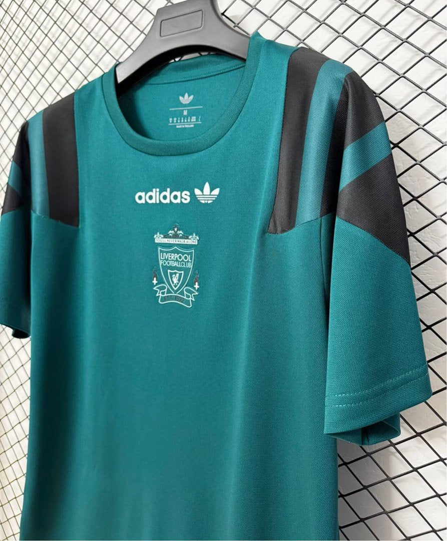 26/27 Liverpool Adidas Originals Retro Special Edition Green Jersey