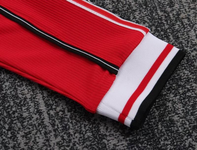 Retro Kids 98/99 Manchester United Red Home Long Sleeve Jersey