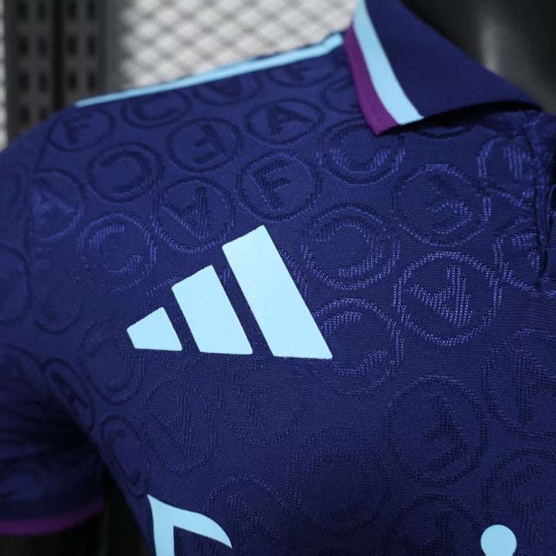 Player Version 25/26 Arsenal Blue with Geometric Pattern Jersey