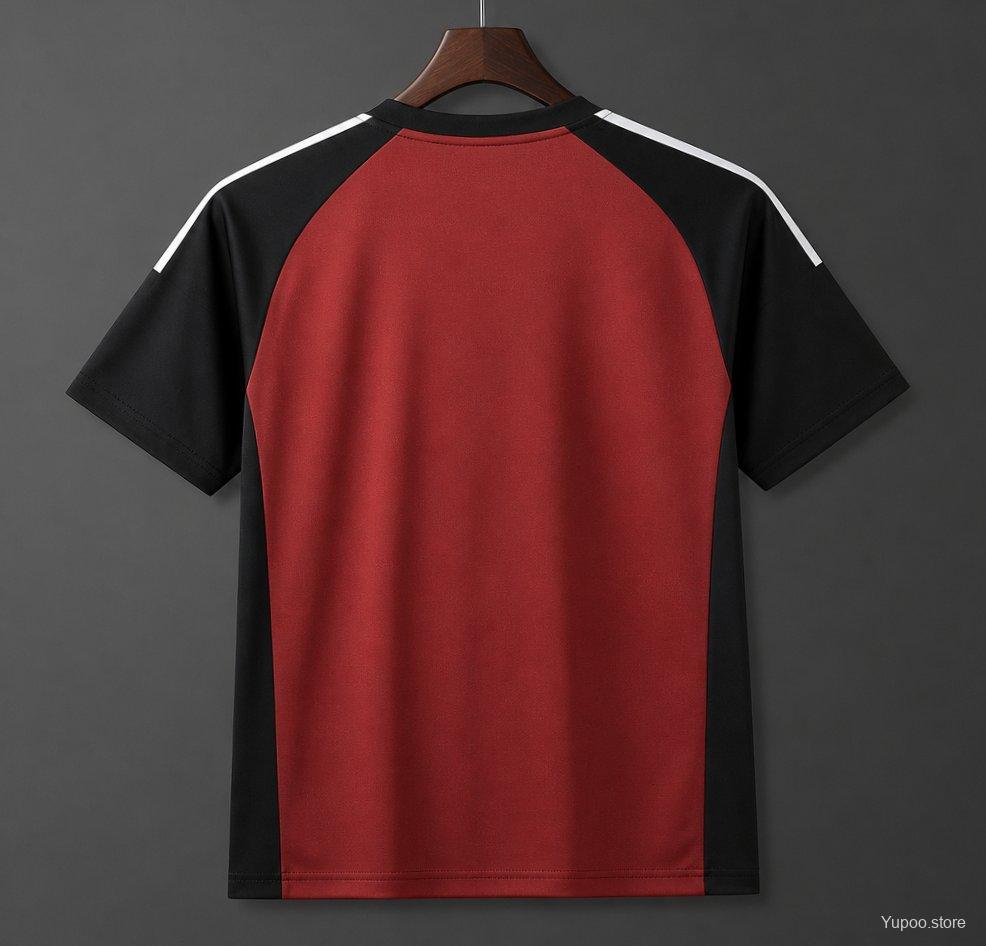 2026 Spain Wine/Black Goalkeeper Jersey