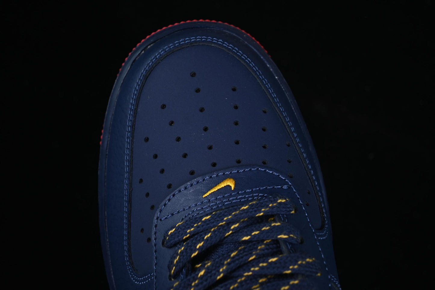 Nike Air Force 1'07 Low Casual Sneakers with Full-Length Air Cushion - HV5752-410