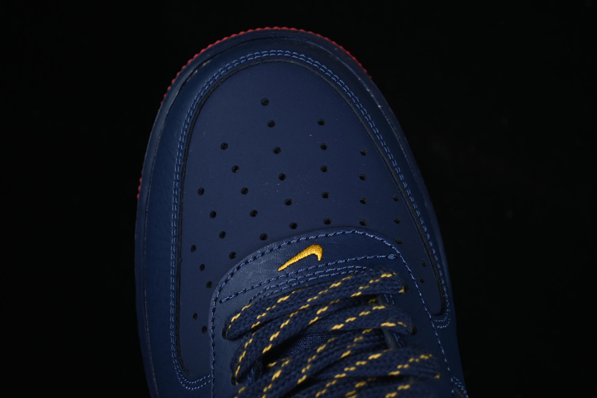 Nike Air Force 1'07 Low Casual Sneakers with Full-Length Air Cushion - HV5752-410