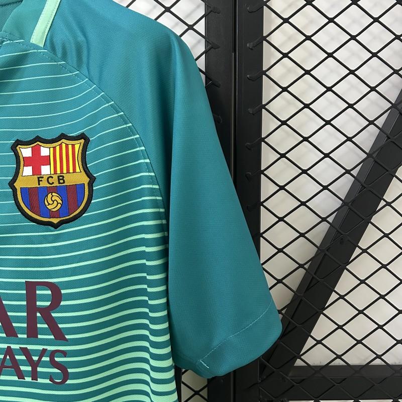 16/17 Retro Barcelona Third Jersey