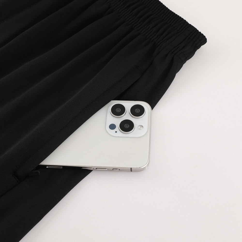 ND05 black and white shorts suit S-2XL