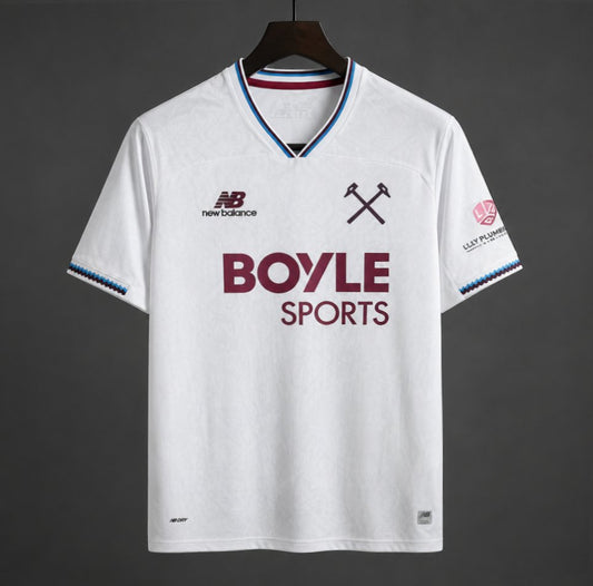 26/27 West Ham United Away White Jersey
