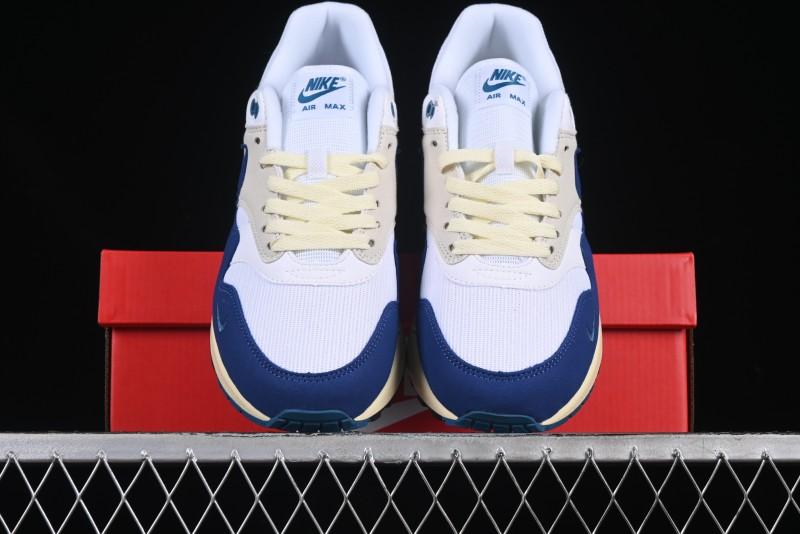 Nike Air Max 1 Retro Running Shoes with Half-Sole Air Cushion - FQ8048-133