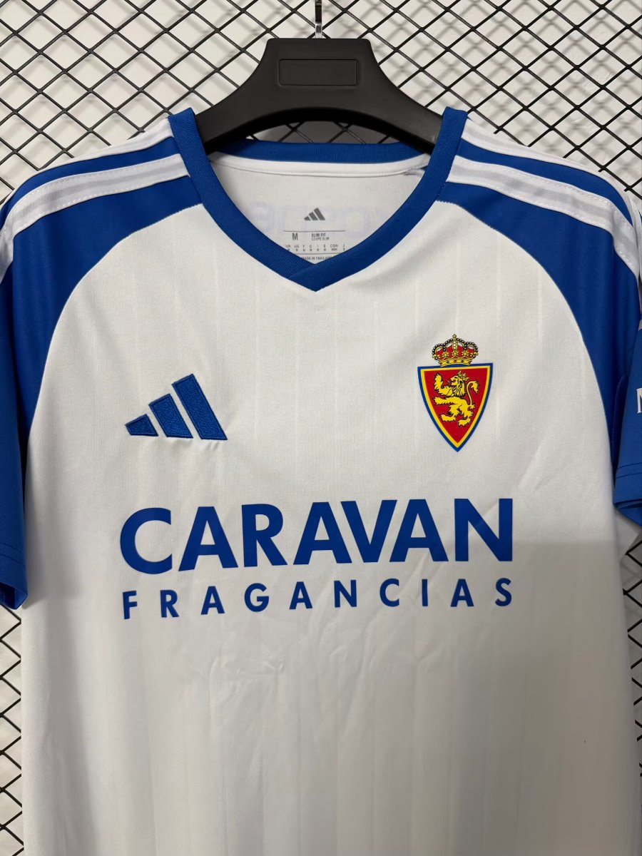 26/27 Real Zaragoza Home Jersey