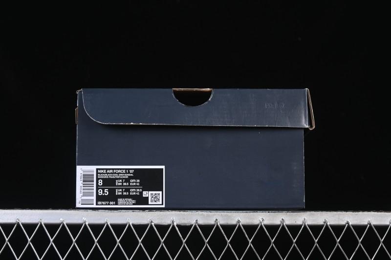 Nike Air Force 1 '07 Low Casual Sneakers with Full-Length Air Cushion - IB7677-001