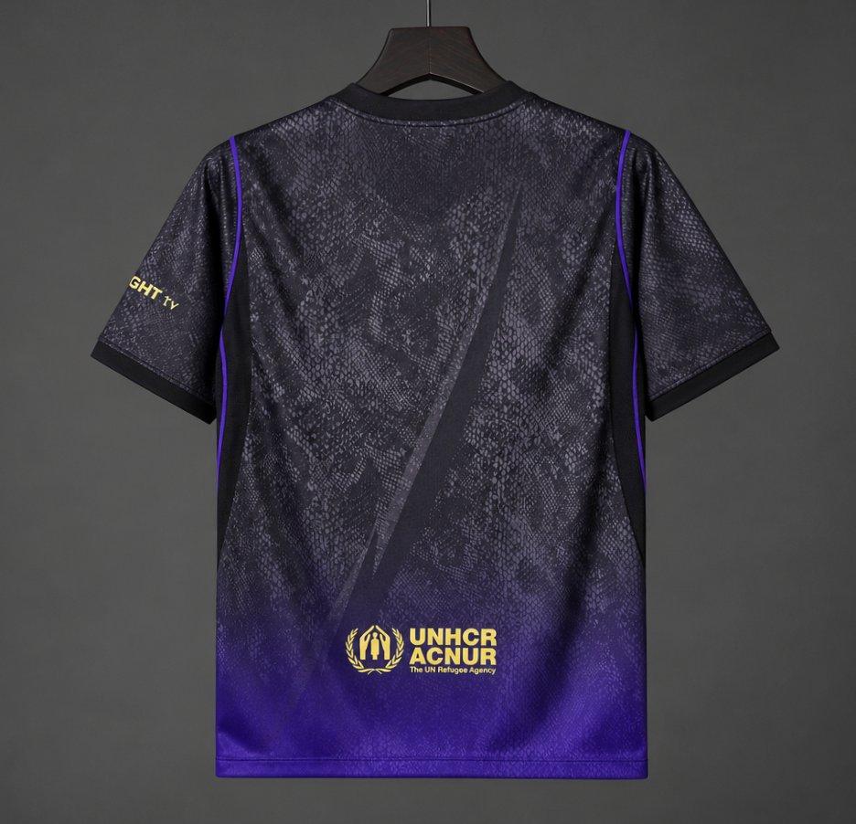 26/27 Barcelona Away "Purple Mamba" Purple Black Jersey