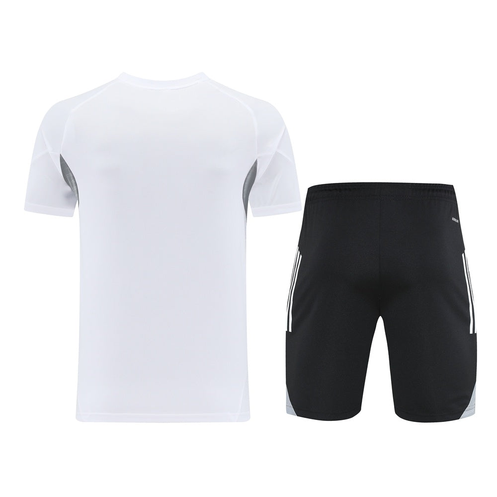 AD09 white shorts suit S-2XL
