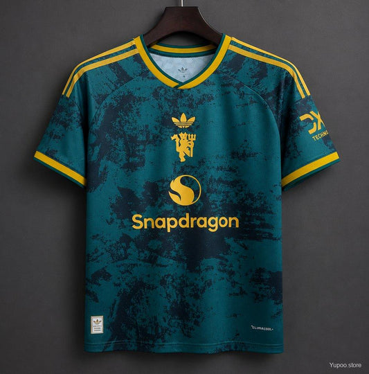 26/27 Adidas Manchester United Special Edition Green Gold Jersey