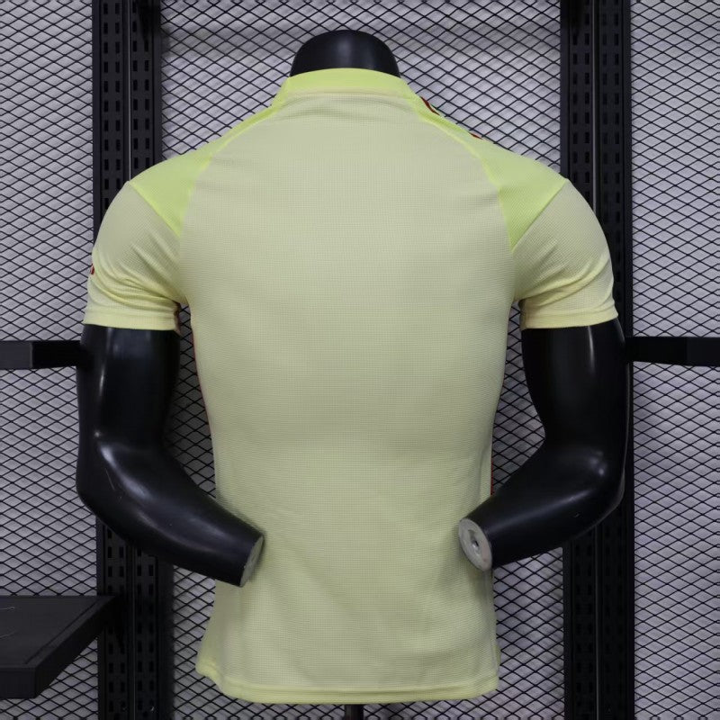 Player Version 25/26 Arsenal Home Yellow Goalkeeper Jersey